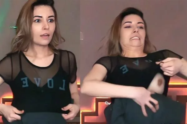 Twitch Thot Alinity Nude Boob Slip
